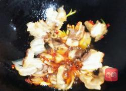 五花肉干煸菜花的做法图解5