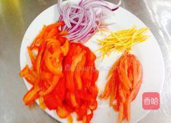 法式煎羊排配白兰地烩彩椒牛肝菌汁的做法图解4