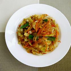 肉末粉丝圆白菜的做法[图]