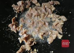 蘑菇滑肉的做法图解3