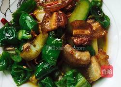 芥兰炒肉的做法图解8