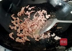 芹菜红椒炒肉丝的做法图解3