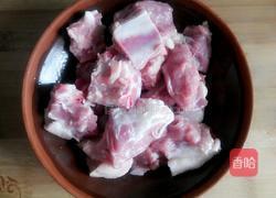 排骨蒸板栗的做法图解2