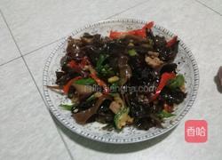 木耳炒肉的做法图解7