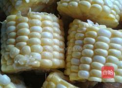 玉米菇鸡汤的做法图解4