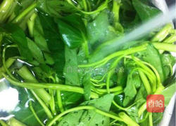 白灼空心菜的做法图解2