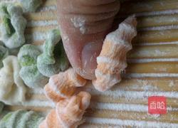 彩色麻食的做法图解6