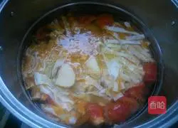 Vegetable sour soup recipe 6