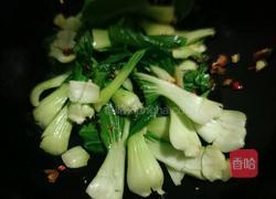 香菇上海青的做法图解2