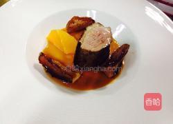 香煎橙味鸭胸配焦糖橙味汁的做法图解16