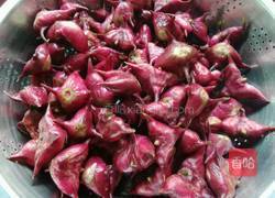 清炒红菱的做法图解1