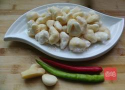 清炒红菱的做法图解2