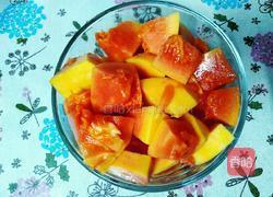 木瓜撞奶的做法图解2