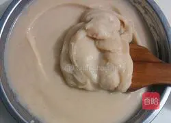 Illustration of how to make white lotus paste mooncake fillings 5