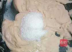 Illustration of how to make white lotus paste mooncake fillings 7