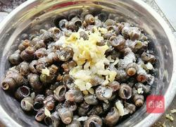 紫苏炒石螺的做法图解6