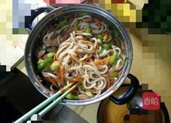 炒乌冬面的做法图解9