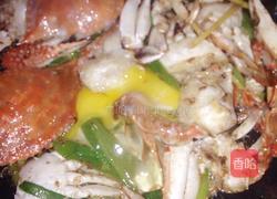 尖椒炒花蟹的做法图解6