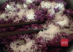 紫薯饼的做法图解4