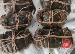 铁板蒸大闸蟹的做法图解1