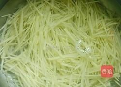 土豆胡萝卜肉丝的做法图解3