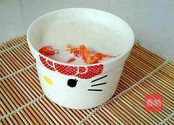 木瓜炖奶的做法图解4