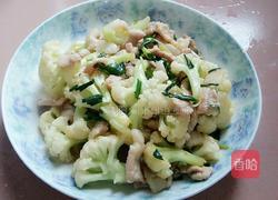 花菜肉片的做法图解10