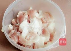 花菜肉片的做法图解4