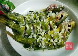 蒜蓉蒸黄骨鱼的做法图解4