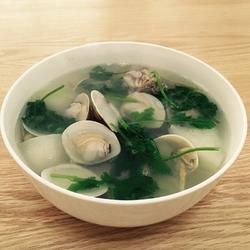 冬瓜蛤蜊排骨汤的做法[图]