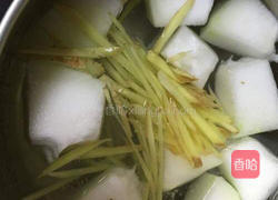 冬瓜蛤蜊排骨汤的做法图解2