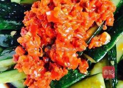 自制剁椒酱黄瓜的做法图解3