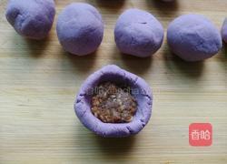 南瓜饼，紫薯饼的做法图解5