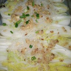 蒜茸粉丝蒸娃娃菜的做法[图]