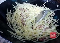 辣椒炒土豆丝的做法图解4