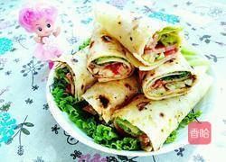 营养早餐之农家卷饼的做法图解23