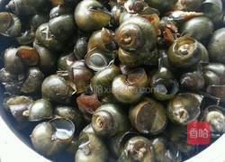 辣炒田螺。的做法图解1