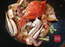 快炒花蟹的做法图解5