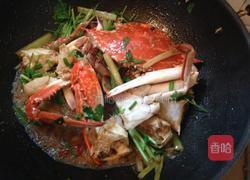 快炒花蟹的做法图解6