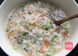 香菇油菜瘦肉粥的做法图解5