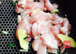 剁椒花菜肉片的做法图解4