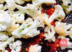 剁椒花菜肉片的做法图解5