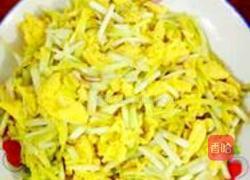 蒜黄炒鸡蛋的做法图解6
