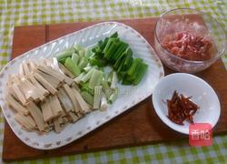 私房菜:素鸡炒肉丝的做法图解3