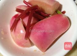 炒泡罗卜的做法图解2