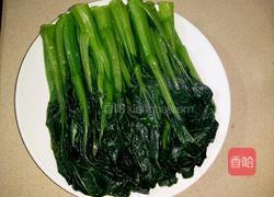 白灼菜心的做法图解3