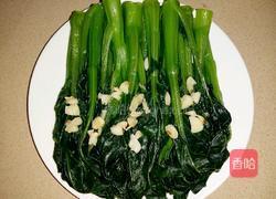 白灼菜心的做法图解4