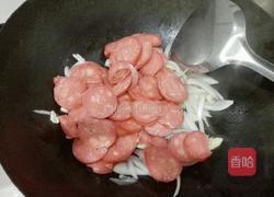 青椒炒香肠的做法图解5