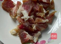 咸肉炒娃娃菜的做法图解2