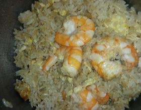 虾仁蛋炒饭[图]